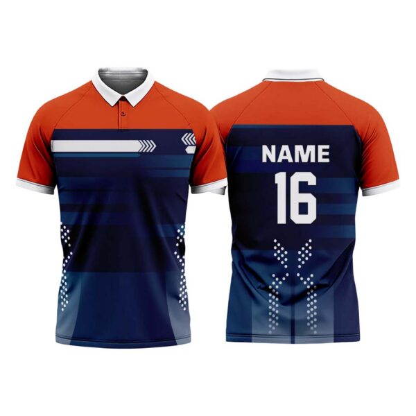 Orange Navy Prime Jersey